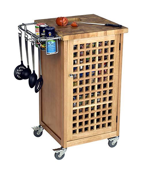 Chris & Chris JET1227 Culinary Cart, Natural