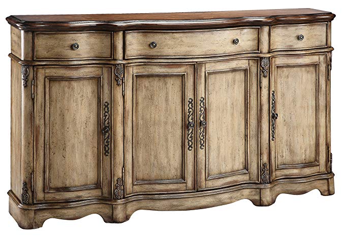 Stein World Furniture Gentry Credenza, Antique Dustry Linen