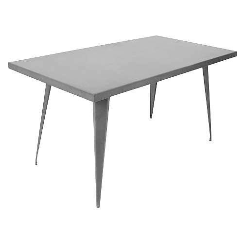 WOYBR DT-TW-AU6032 GY Metal Material Austin Dining Table