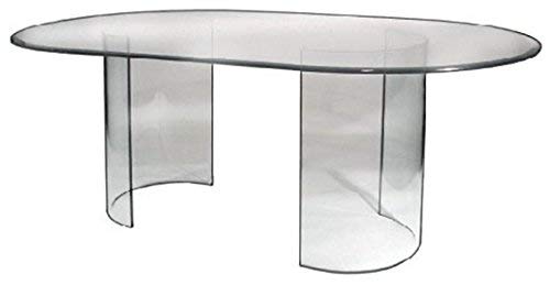 See Glass Dining Table - Base Only