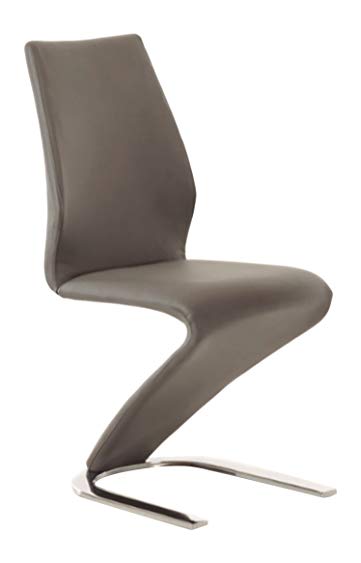 Casabianca Furniture Boulevard Collection Dining Chair, Gray