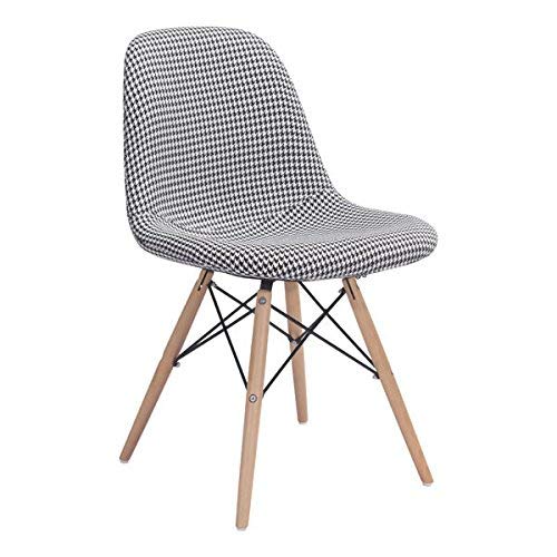 Zuo Sappy Dining Chair, Houndstooth