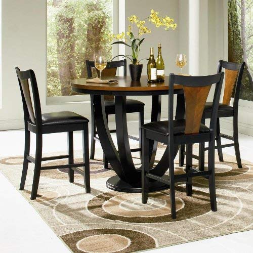 Boyer 5-Pc Counter Height Table Set by Coaster