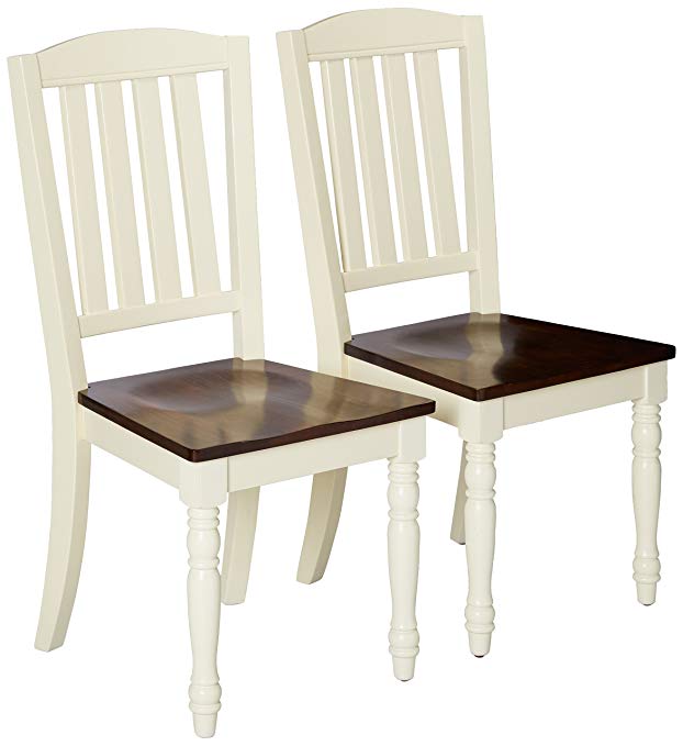 247SHOPATHOME IDF-3216SC Dining-Chairs, White