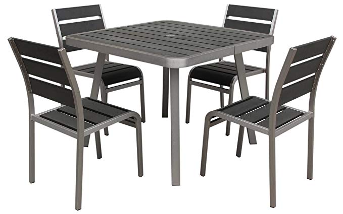 Boraam 76660 Polylumber 5-Piece Brava Dining Set