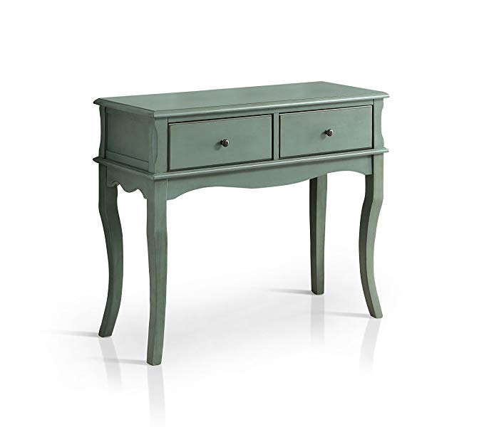 HOMES: Inside + Out IDF-AC160TL Opis Hallway Cabinet, Antique Teal